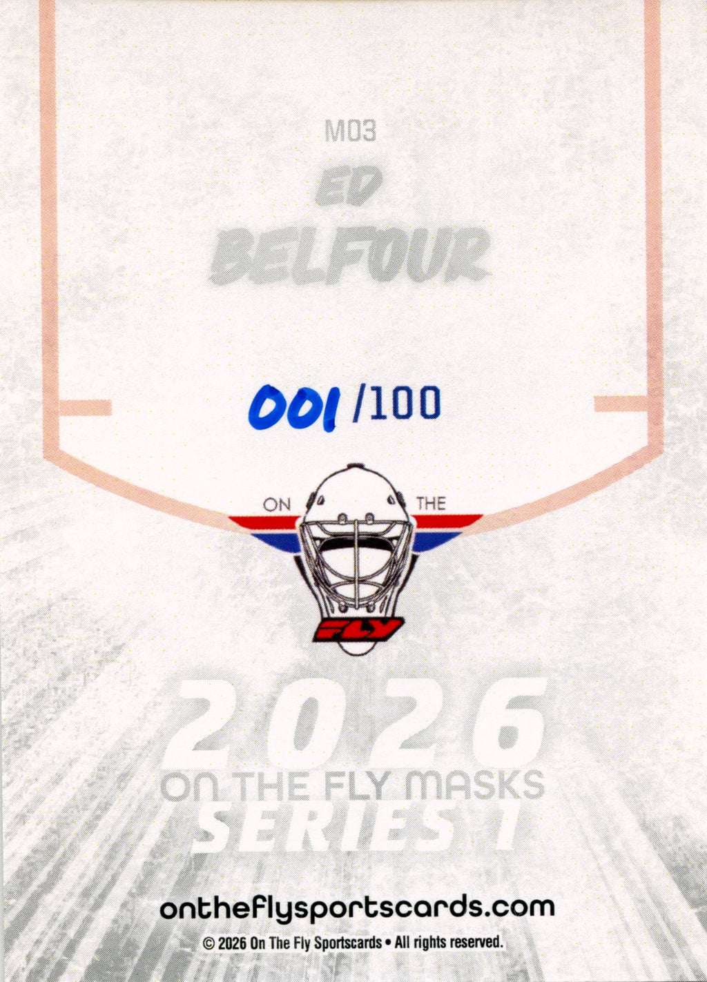 Ed Balfour Masks /100 (Wave 1 #3)