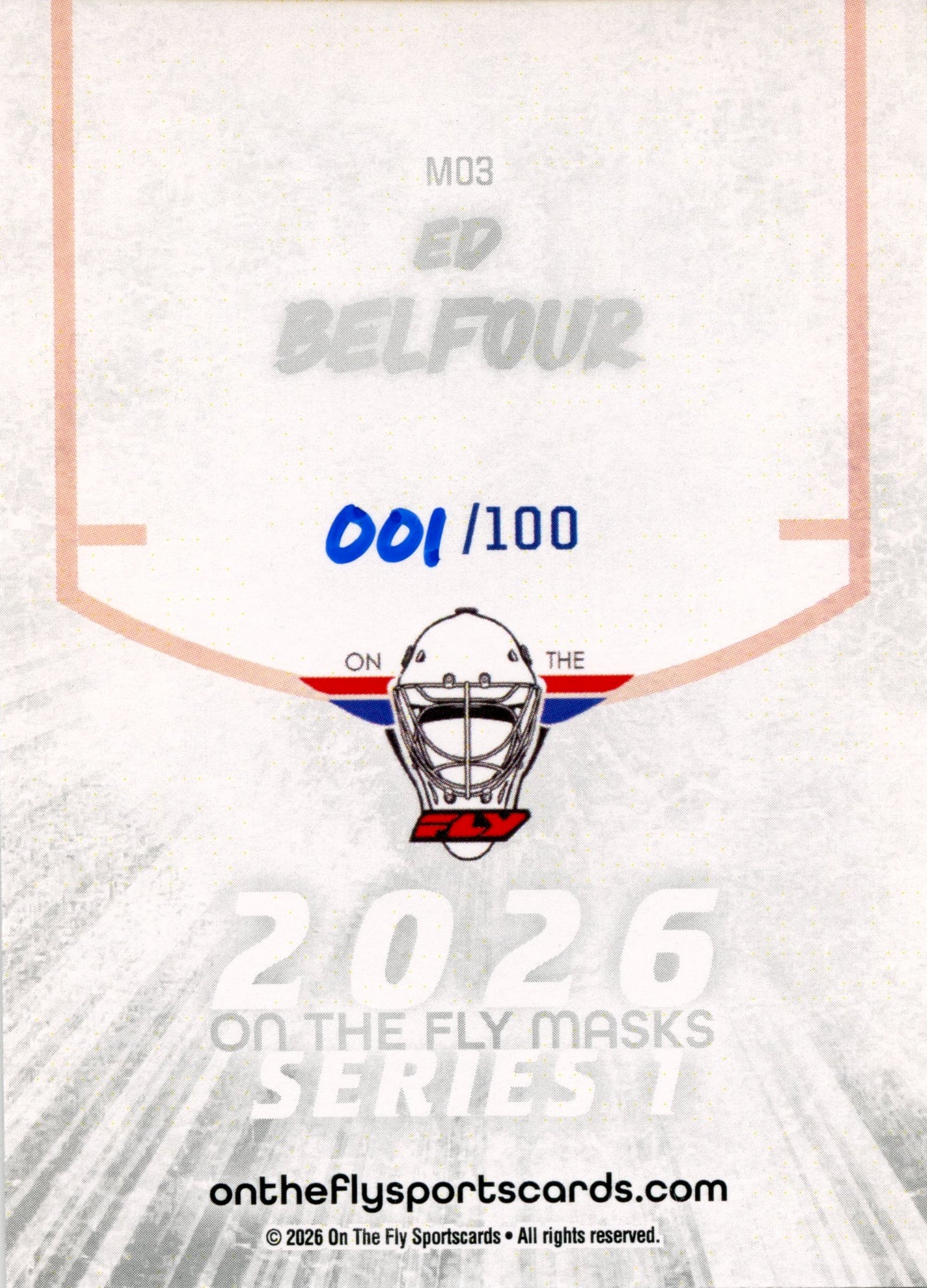 Ed Balfour Masks /100 (Wave 1 #3)