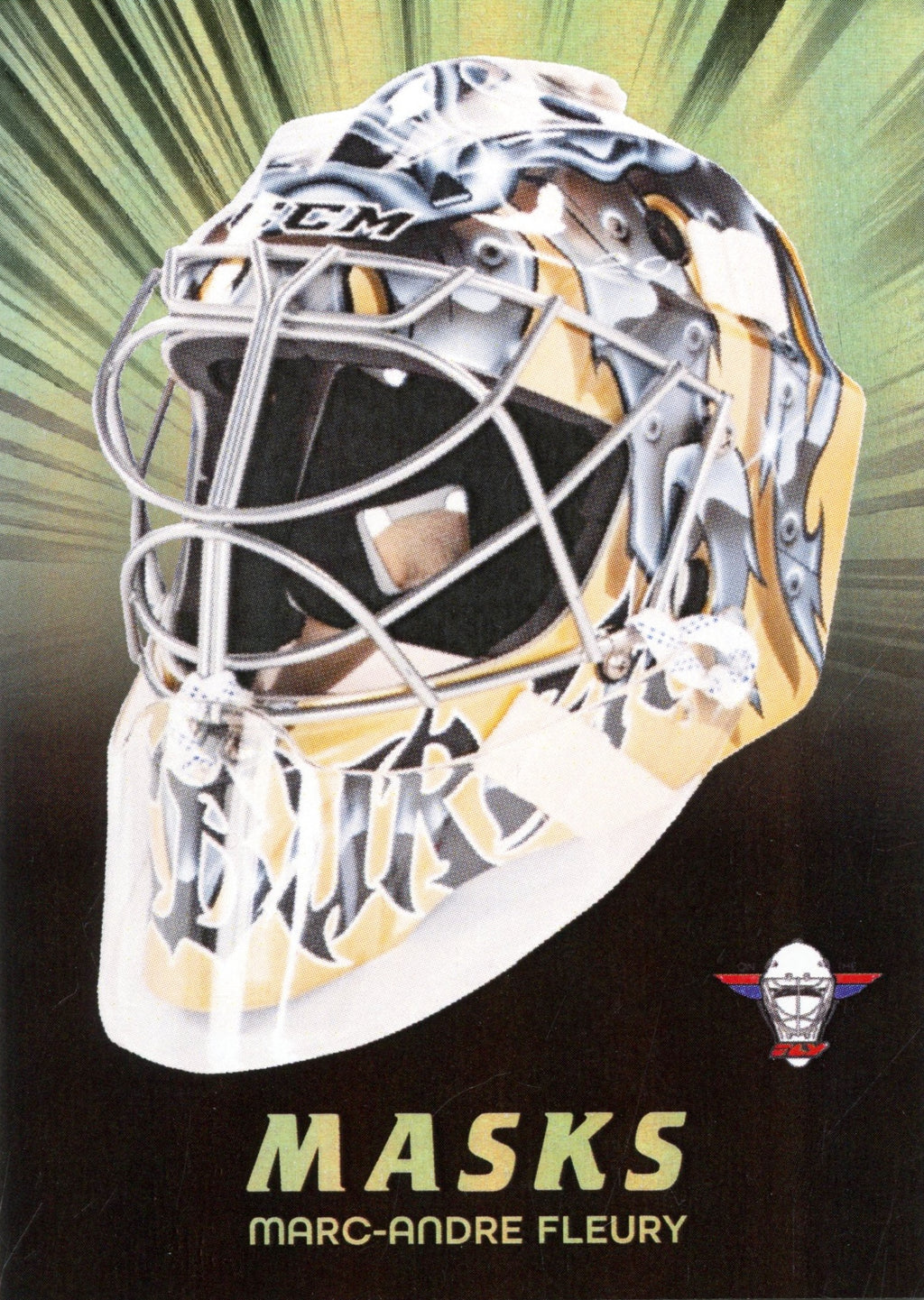 Marc-Andre Fleury Masks /100 (Wave 1 #7)