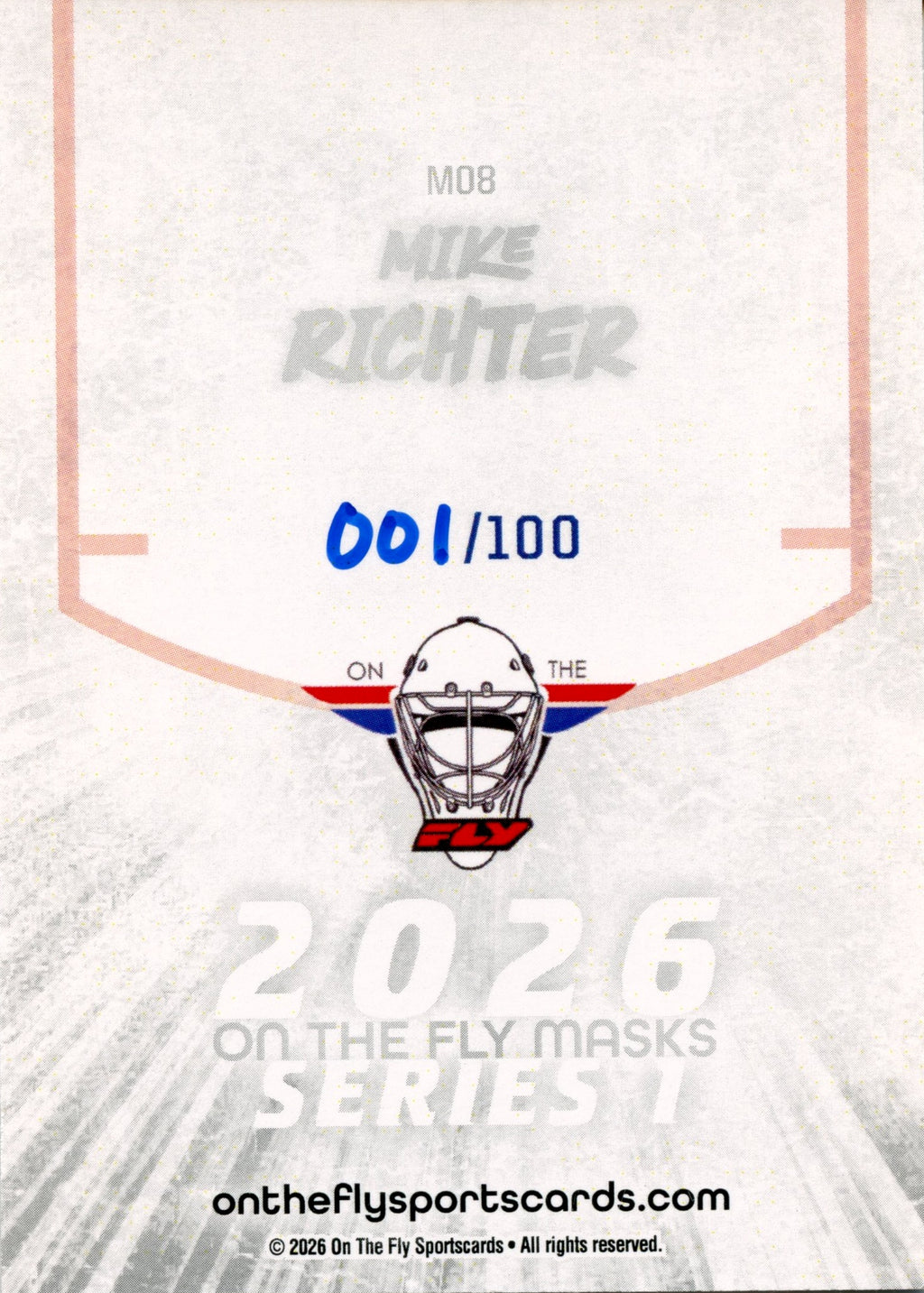 Mike Richter Masks /100 (Wave 1 #8)