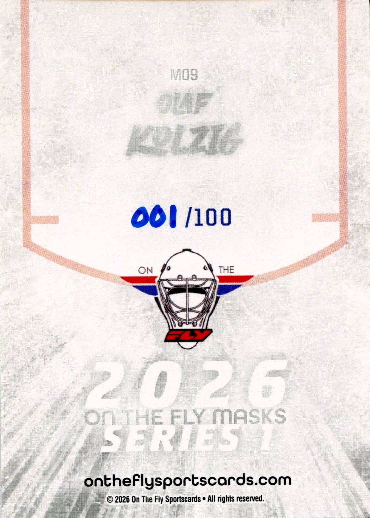 Olaf Kolzig Masks /100 (Wave 1 #9)