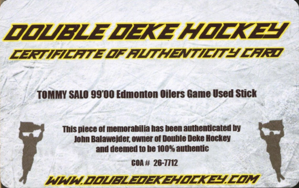 Original memorabilia photo for Tommy Salo   